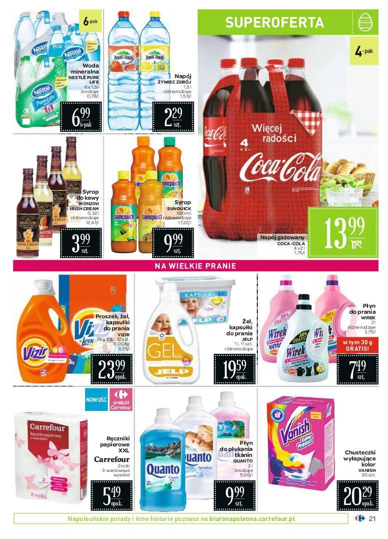 Gazetka promocyjna Carrefour str. 21
