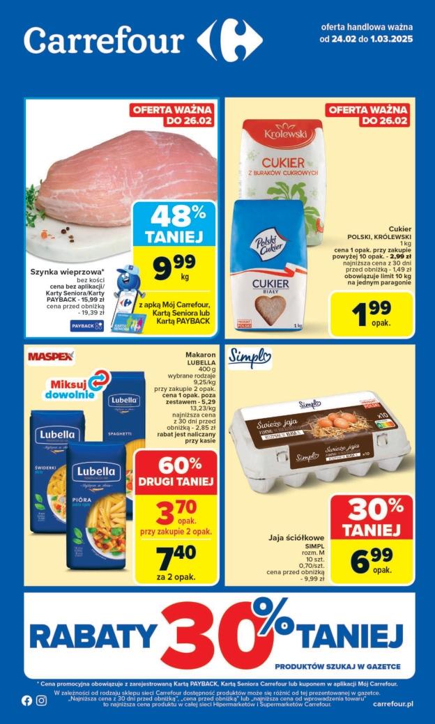 Gazetka promocyjna Carrefour str. 1