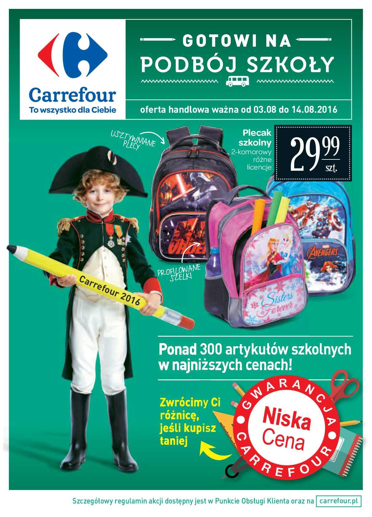 Gazetka promocyjna Carrefour str. 1