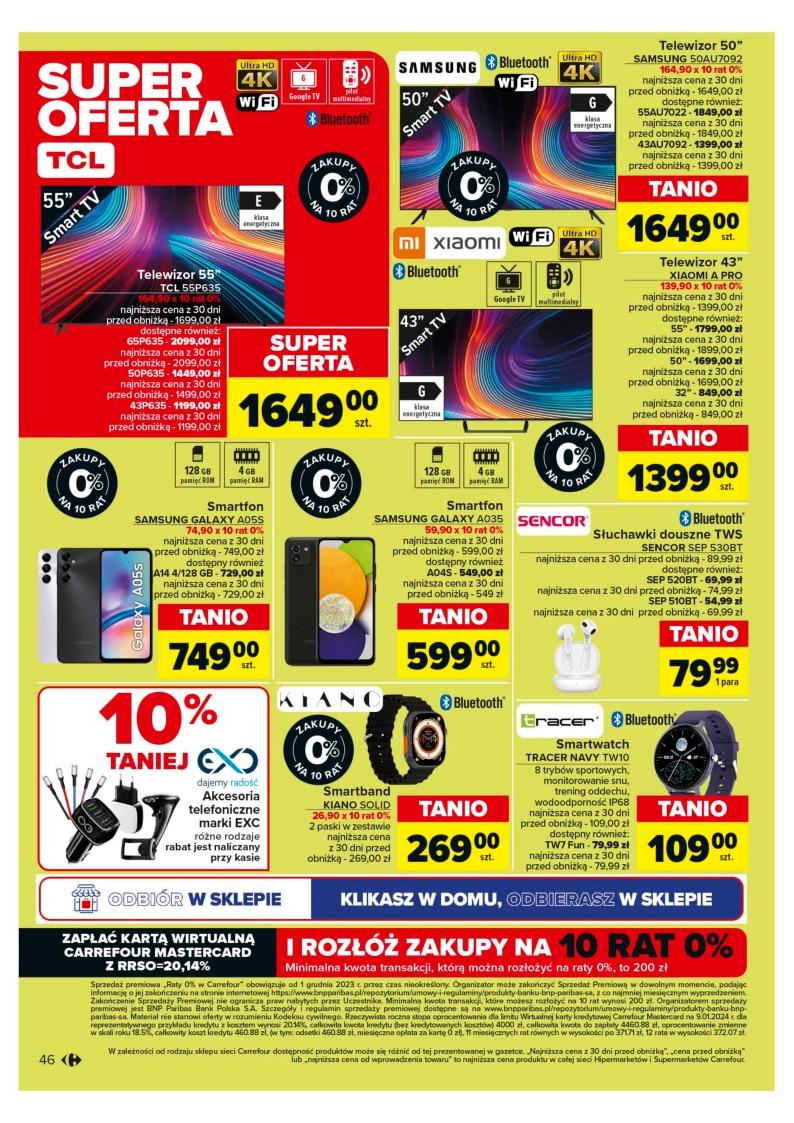 Gazetka promocyjna Carrefour str. 46