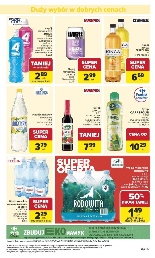 Gazetka promocyjna Carrefour str. 37