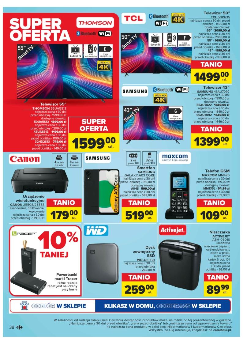 Gazetka promocyjna Carrefour str. 38
