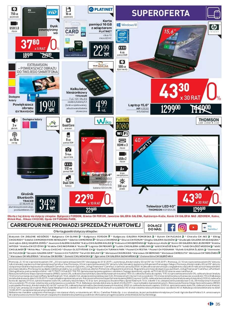 Gazetka promocyjna Carrefour str. 35