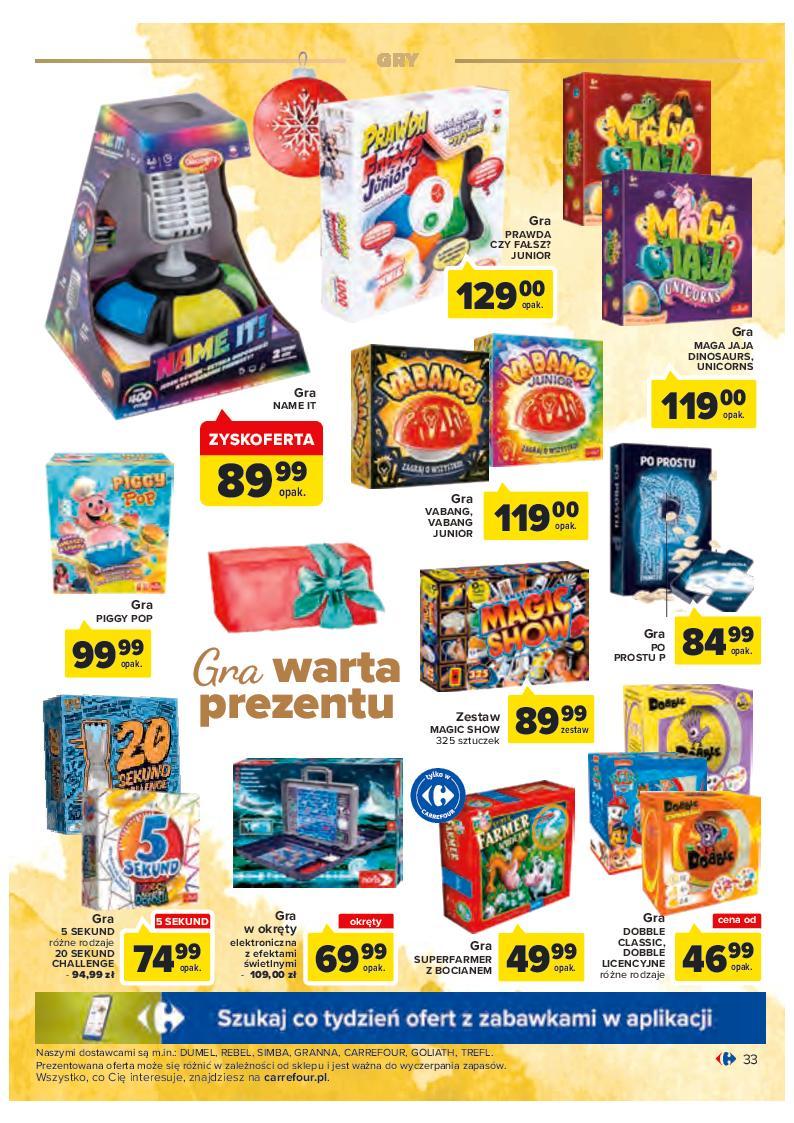 Gazetka promocyjna Carrefour str. 33