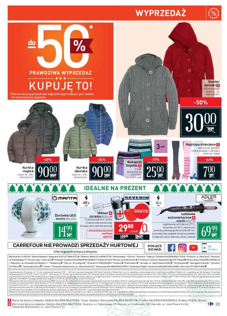 Gazetka promocyjna Carrefour str. 23