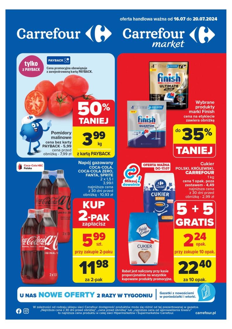 Gazetka promocyjna Carrefour str. 1