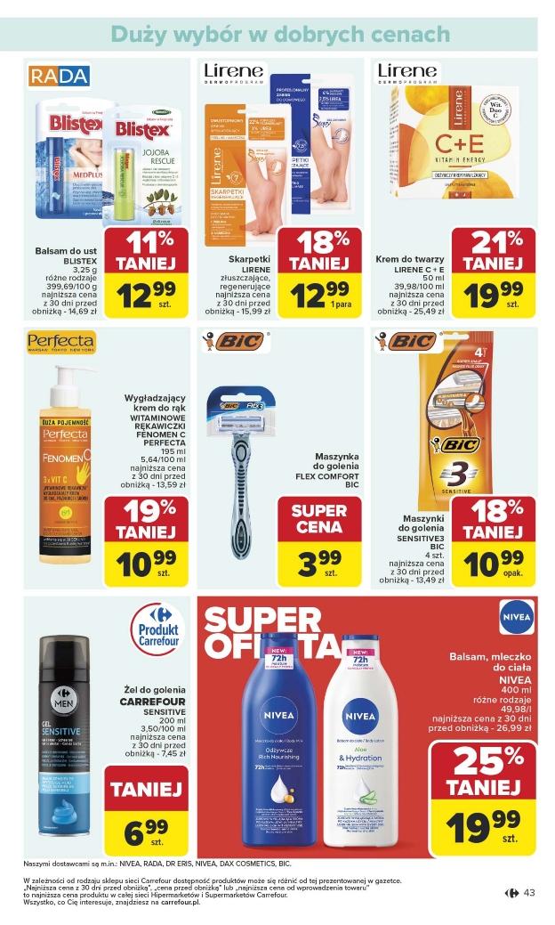 Gazetka promocyjna Carrefour str. 43