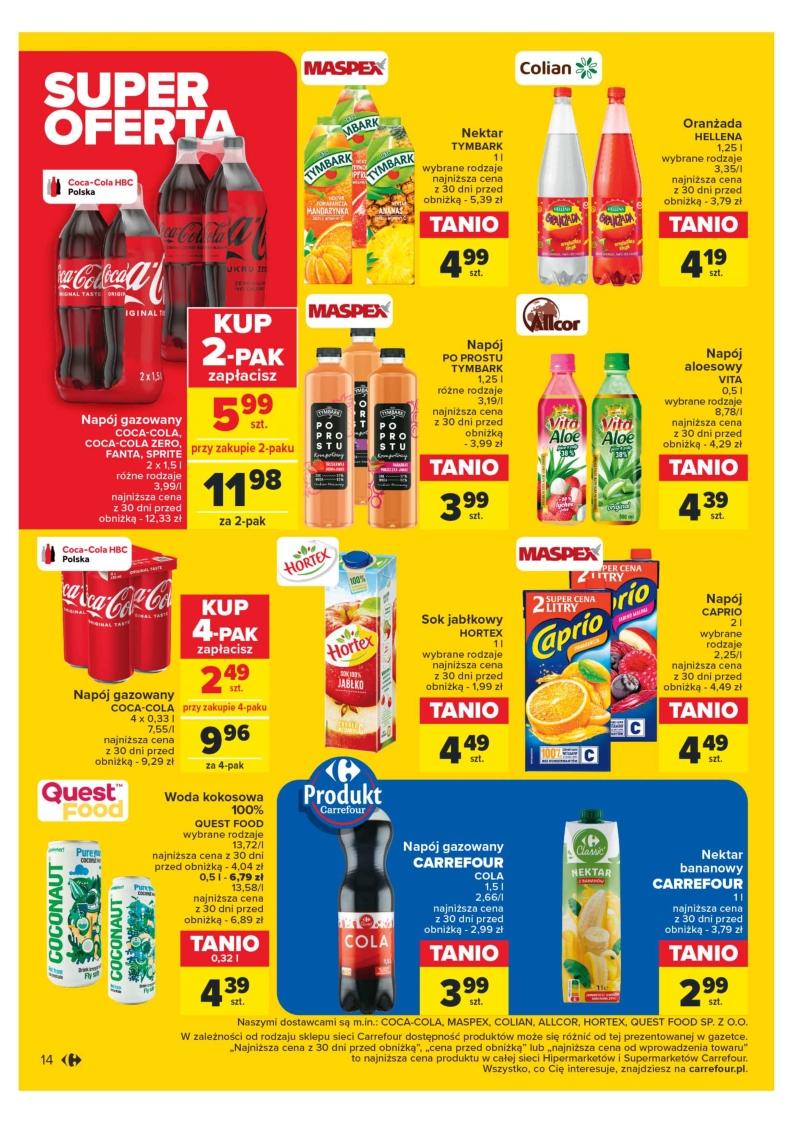 Gazetka promocyjna Carrefour str. 14