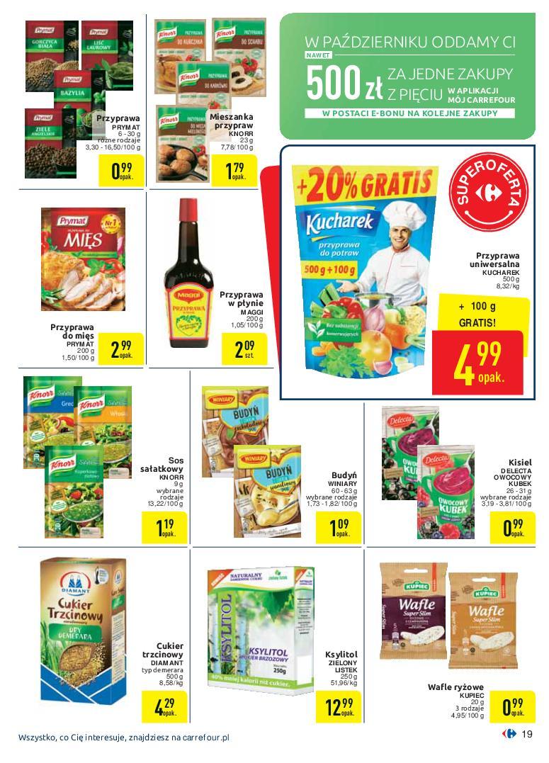 Gazetka promocyjna Carrefour str. 19