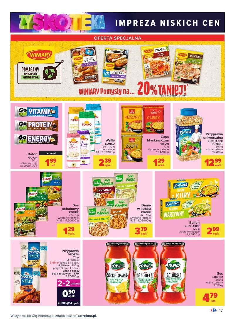 Gazetka promocyjna Carrefour str. 17