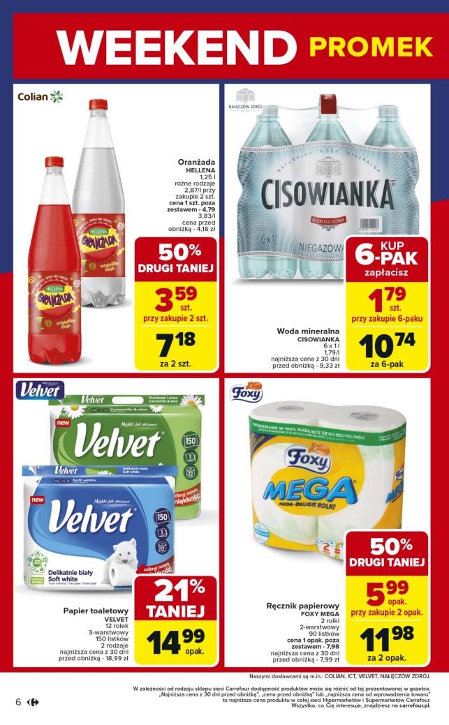 Gazetka promocyjna Carrefour str. 6