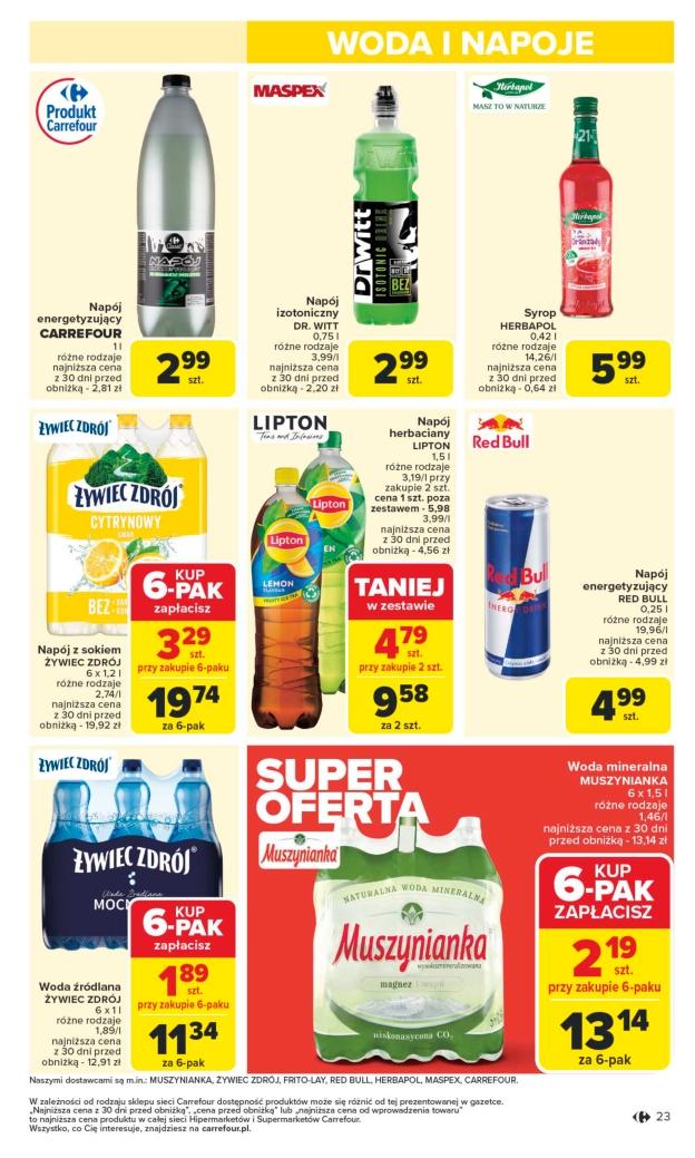Gazetka promocyjna Carrefour str. 23