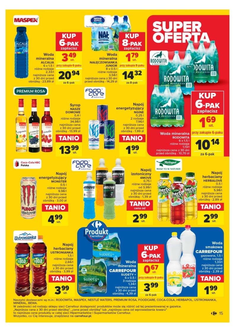 Gazetka promocyjna Carrefour str. 15