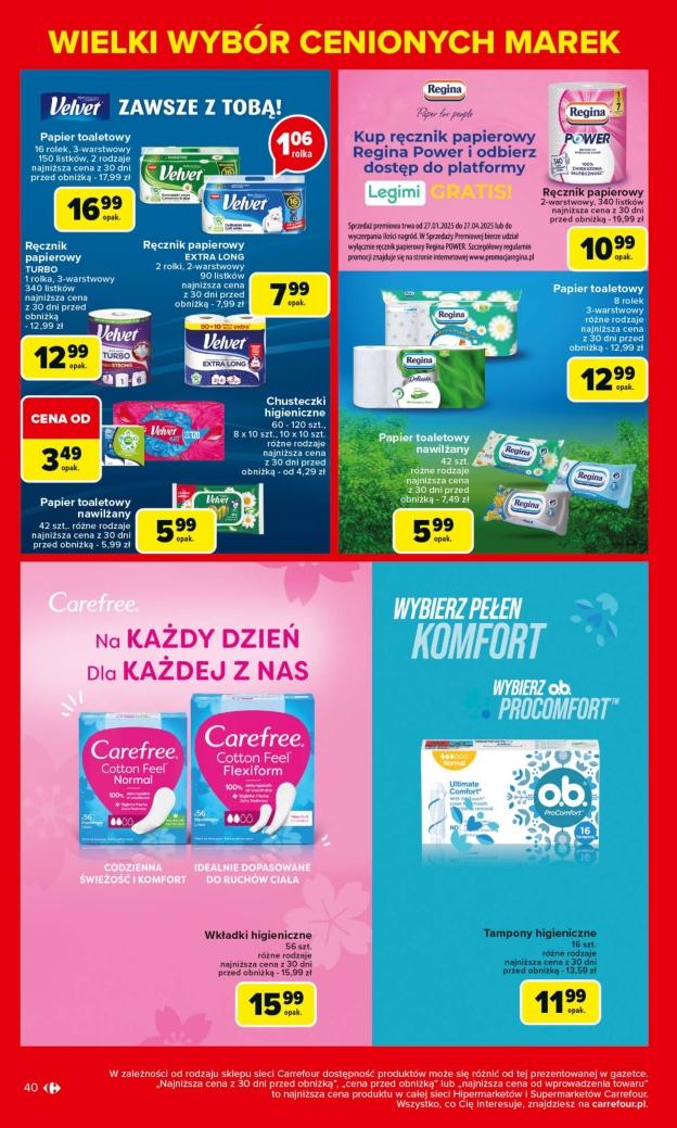Gazetka promocyjna Carrefour str. 40