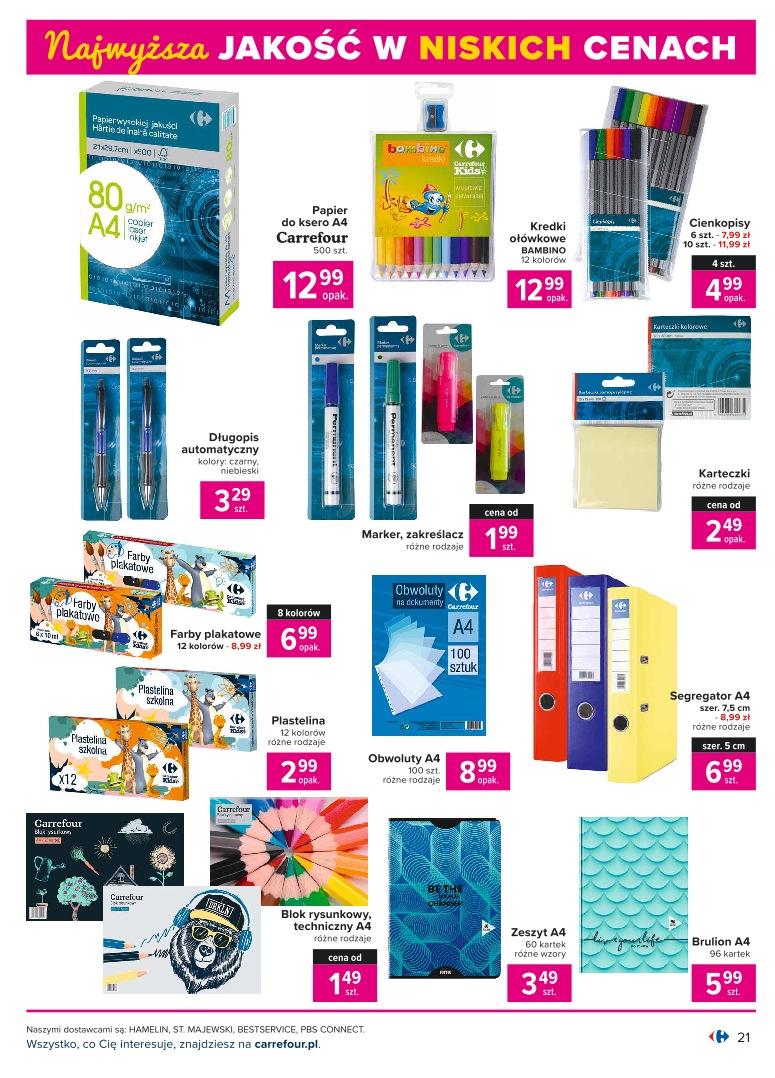 Gazetka promocyjna Carrefour str. 21