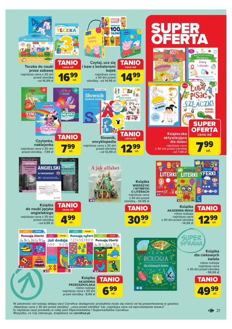 Gazetka promocyjna Carrefour str. 21
