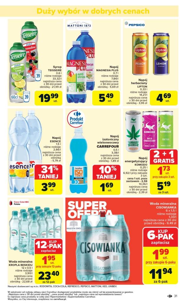 Gazetka promocyjna Carrefour str. 33