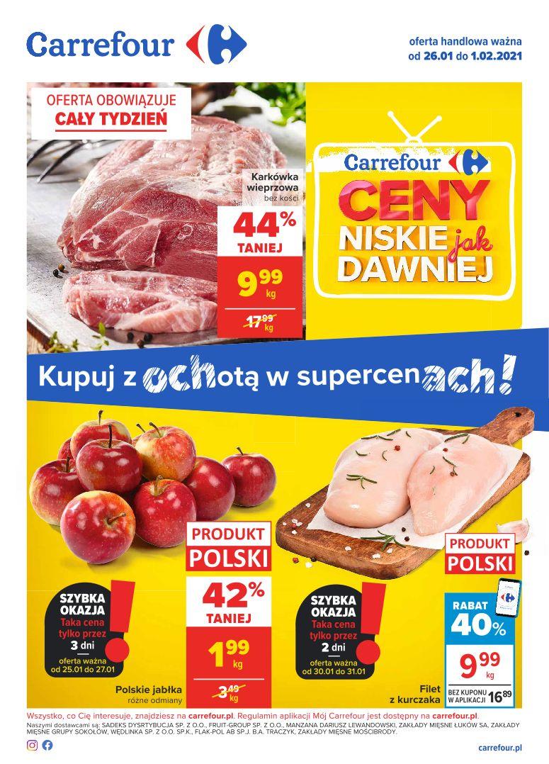 Gazetka promocyjna Carrefour str. 1