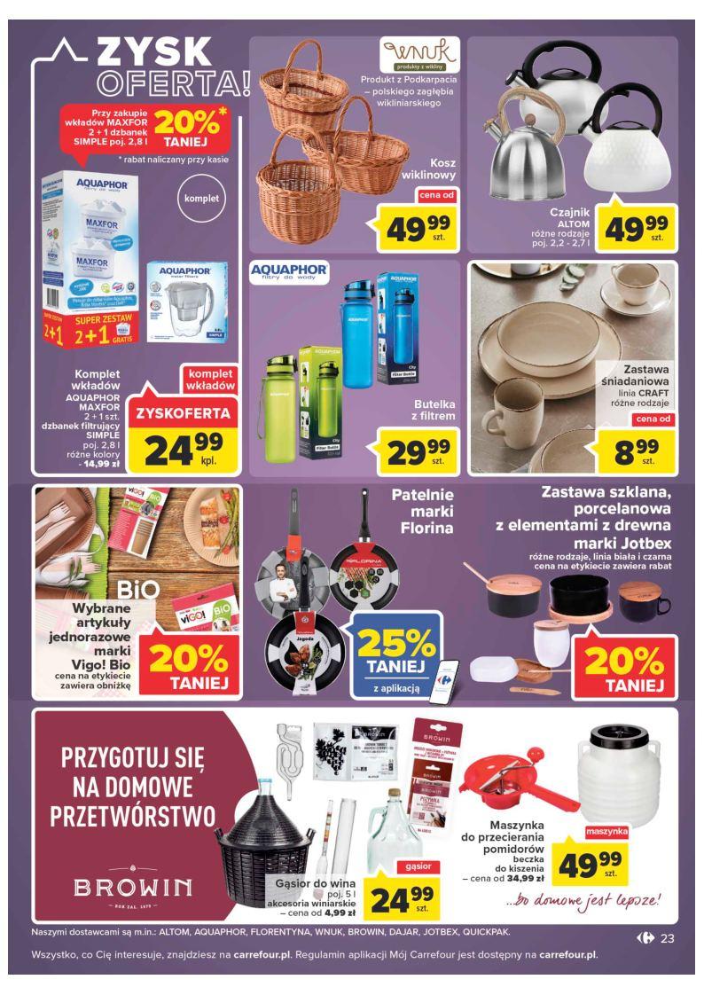 Gazetka promocyjna Carrefour str. 23