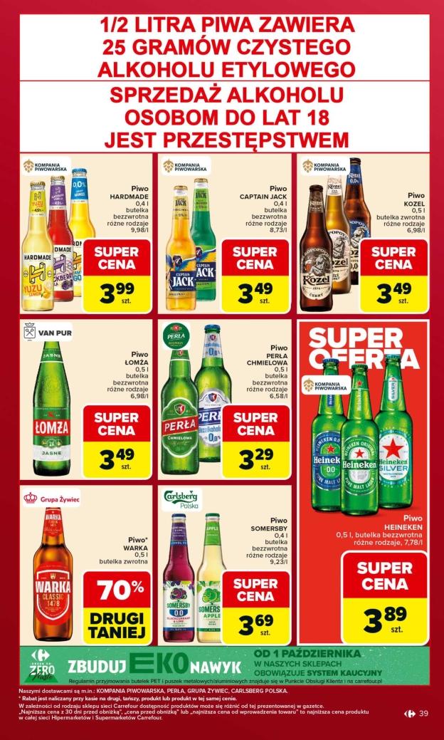 Gazetka promocyjna Carrefour str. 39