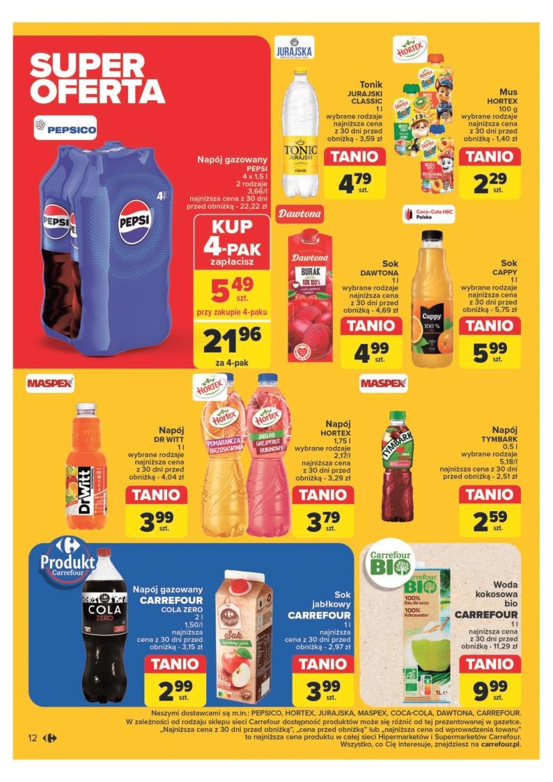 Gazetka promocyjna Carrefour str. 12