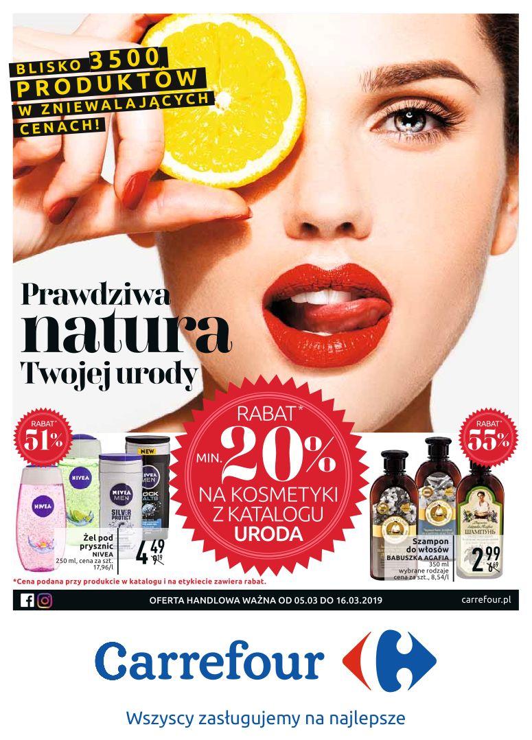 Gazetka promocyjna Carrefour str. 1