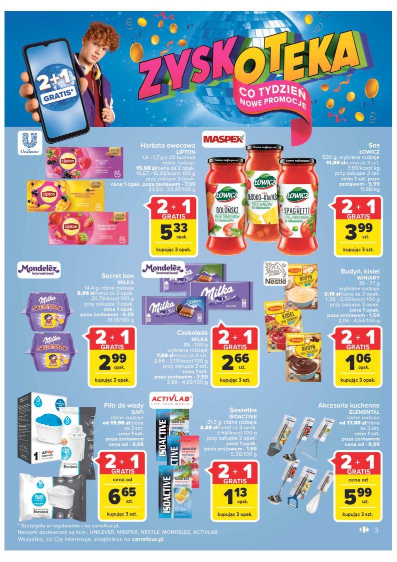 Gazetka promocyjna Carrefour str. 3