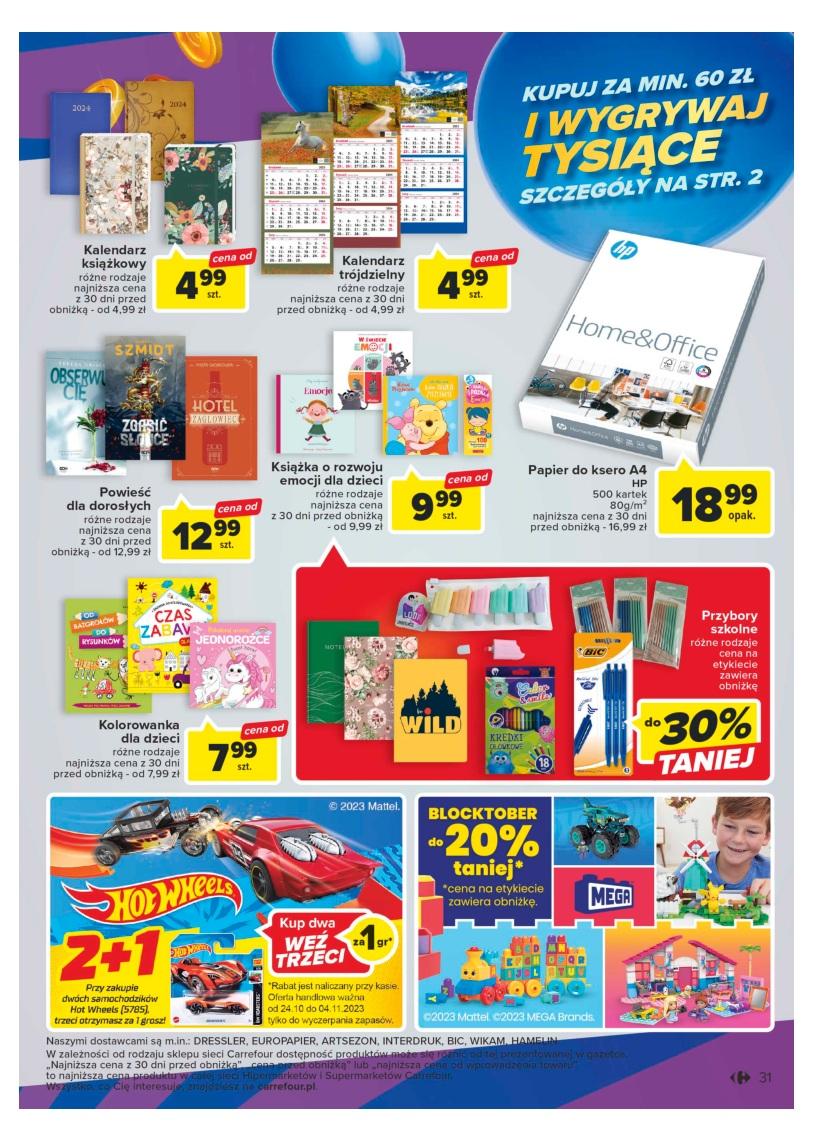 Gazetka promocyjna Carrefour str. 31