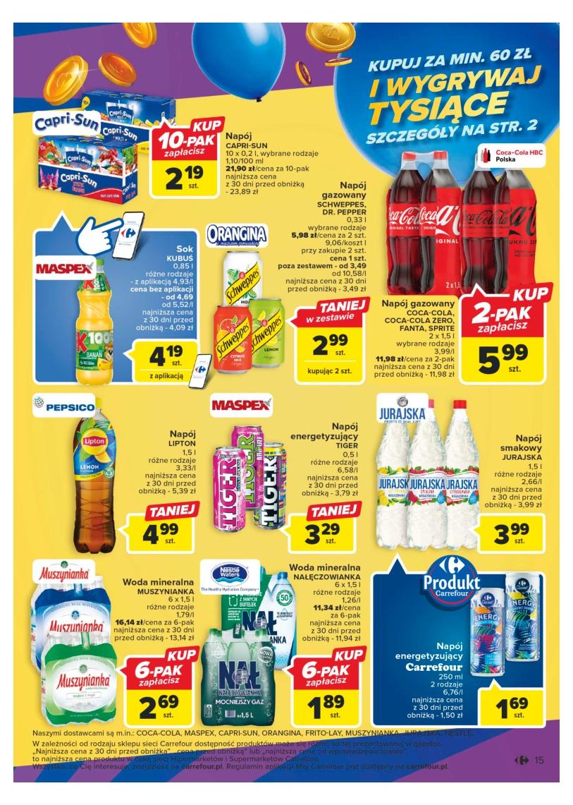 Gazetka promocyjna Carrefour str. 15
