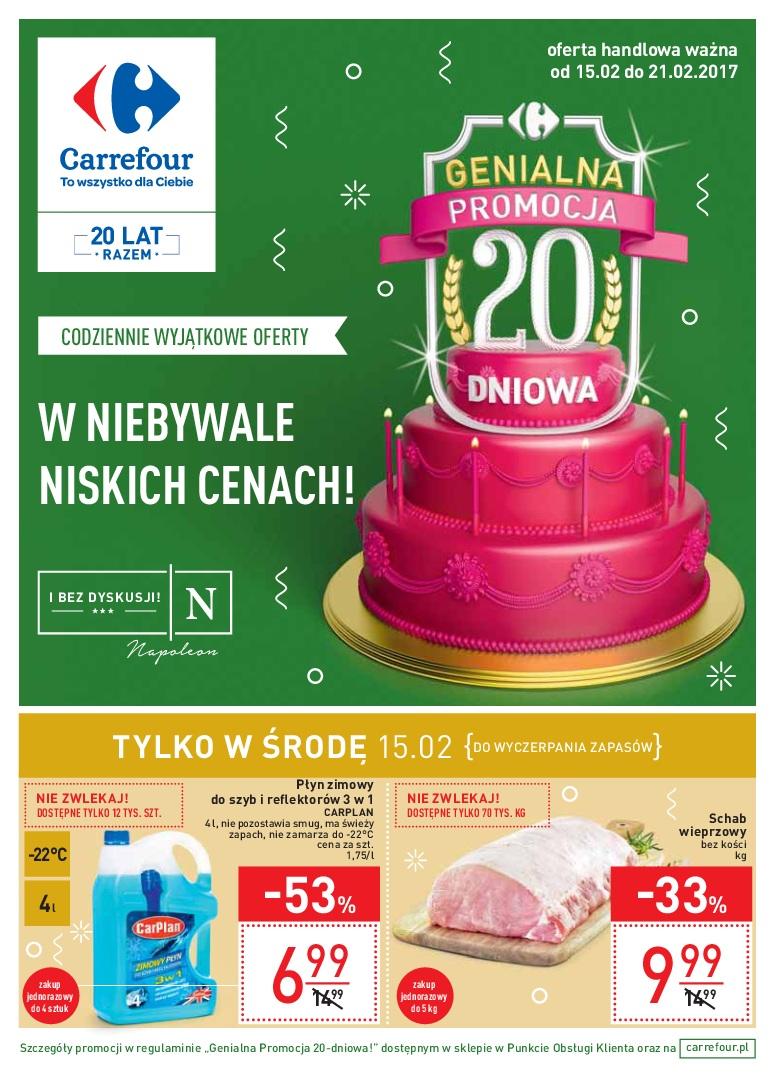 Gazetka promocyjna Carrefour str. 1