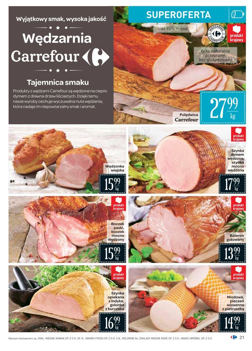 Gazetka promocyjna Carrefour str. 21
