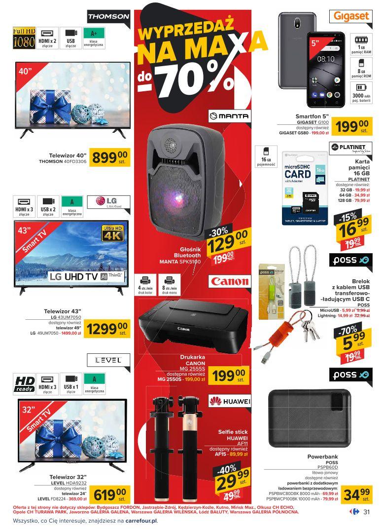 Gazetka promocyjna Carrefour str. 31