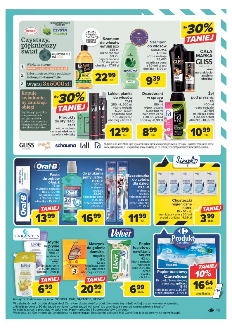 Gazetka promocyjna Carrefour str. 19