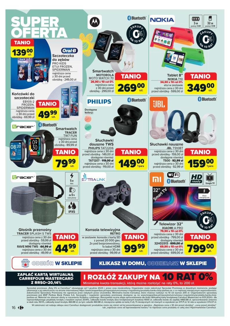 Gazetka promocyjna Carrefour str. 16