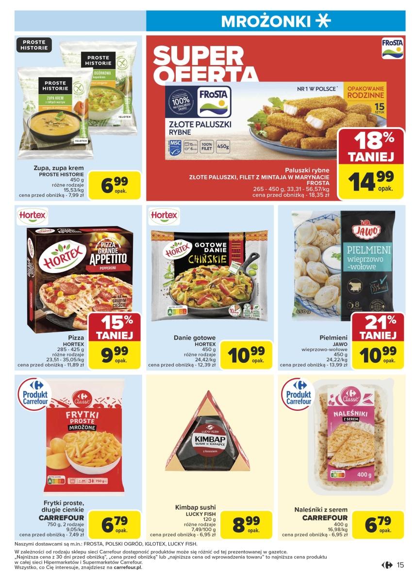 Gazetka promocyjna Carrefour str. 15