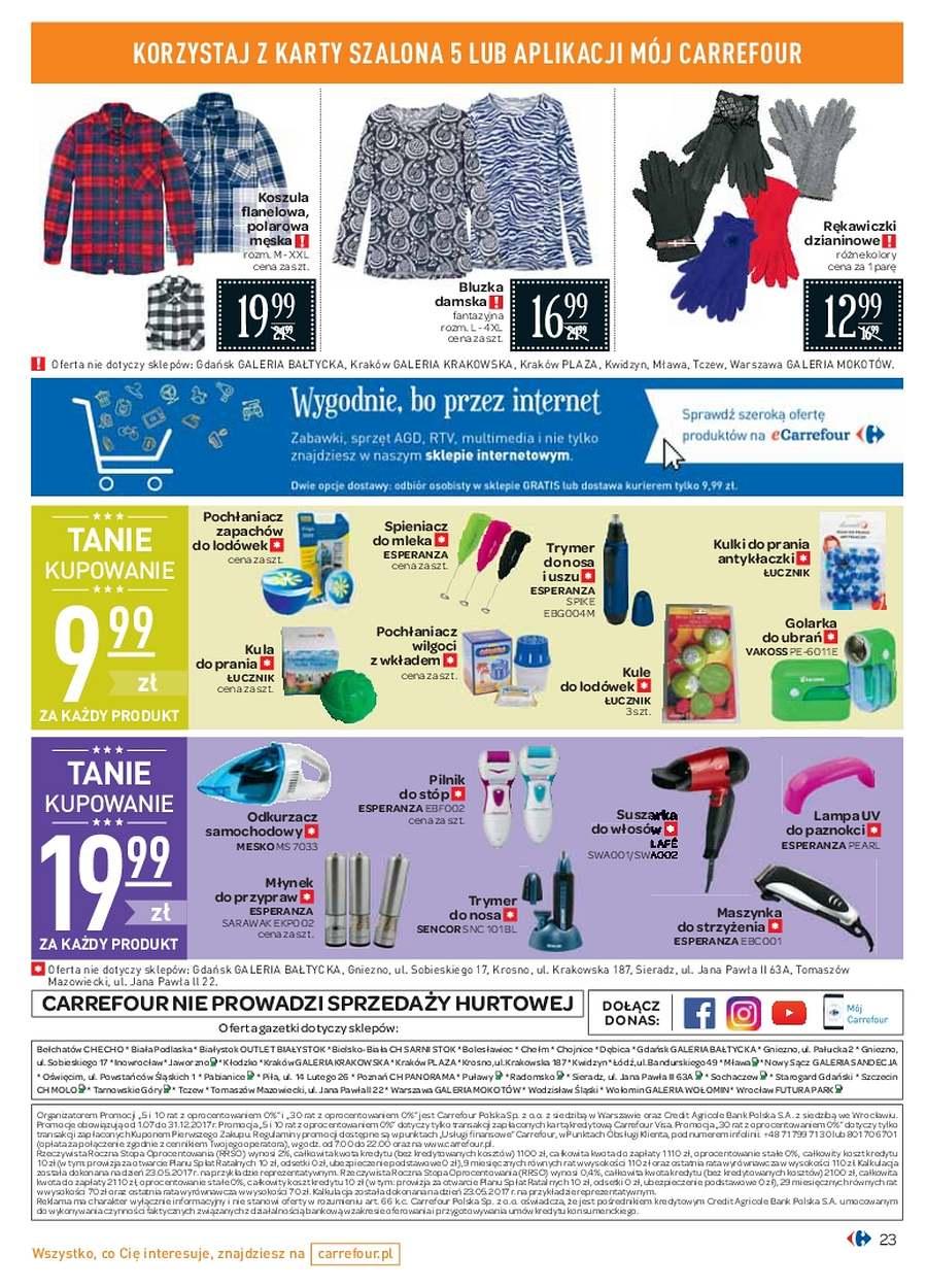 Gazetka promocyjna Carrefour str. 23