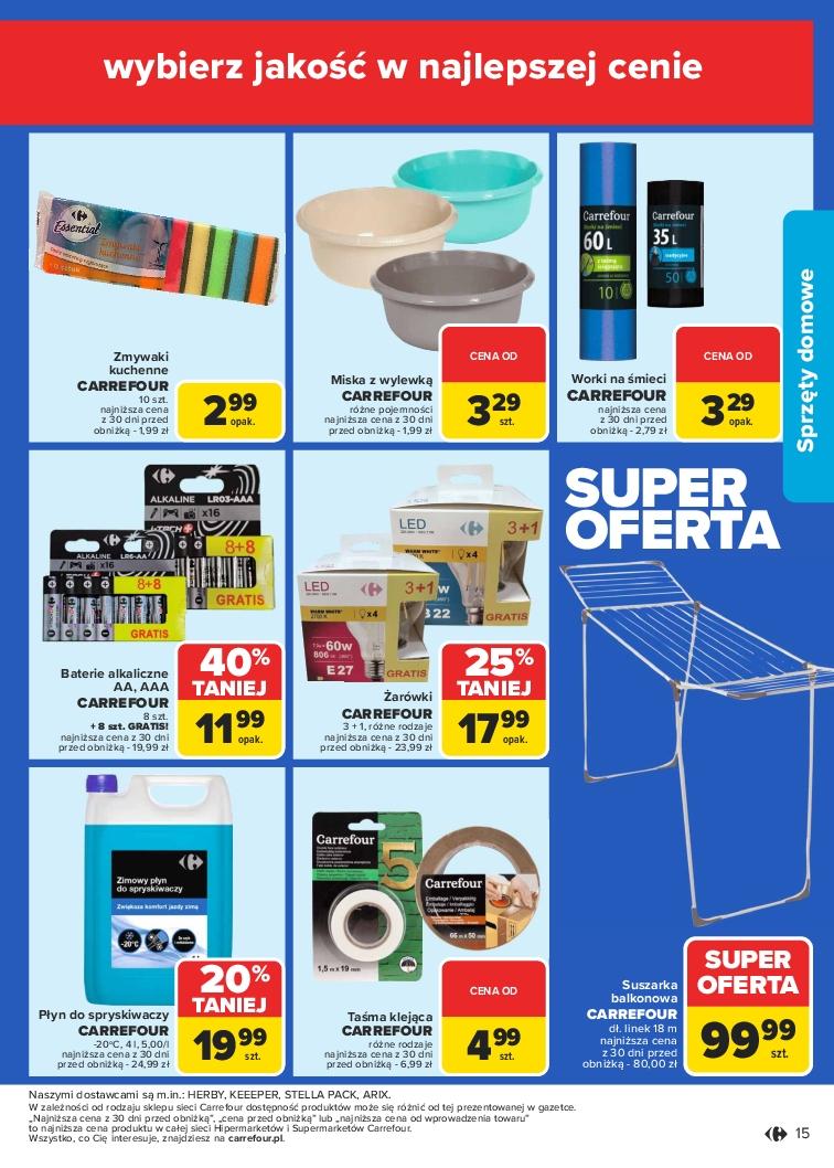 Gazetka promocyjna Carrefour str. 15