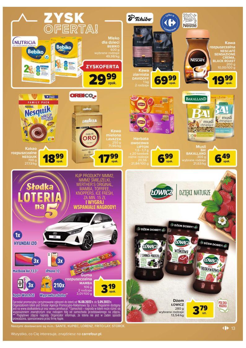 Gazetka promocyjna Carrefour str. 13