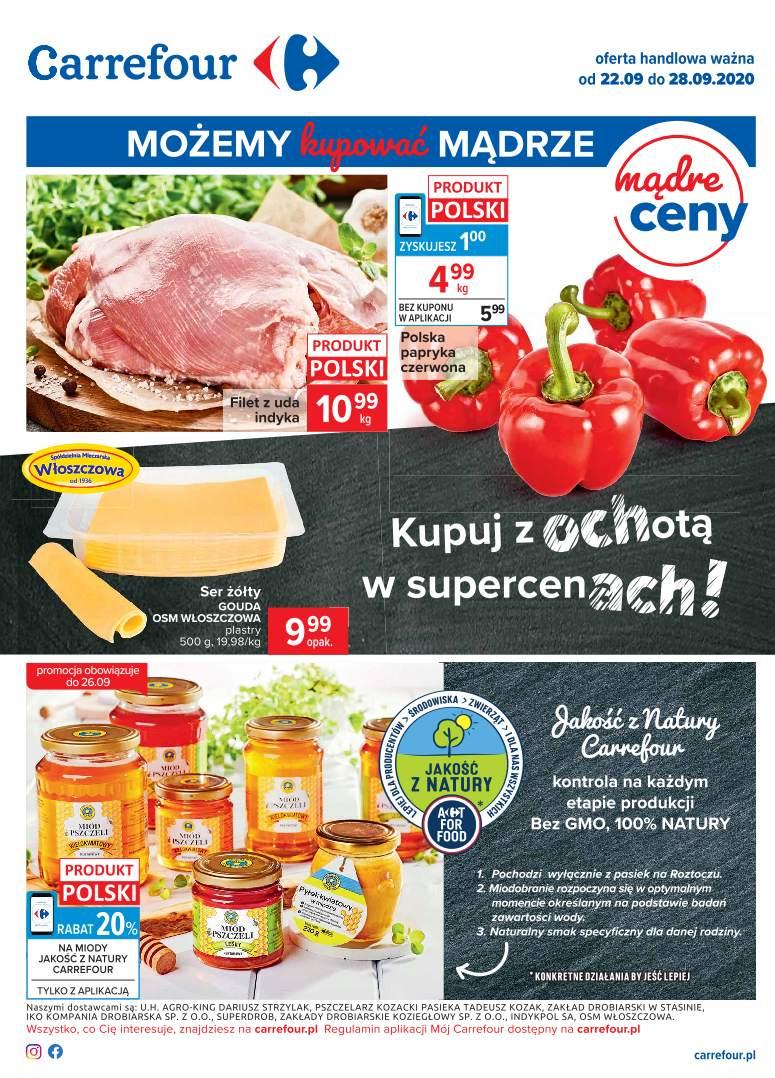 Gazetka promocyjna Carrefour str. 1