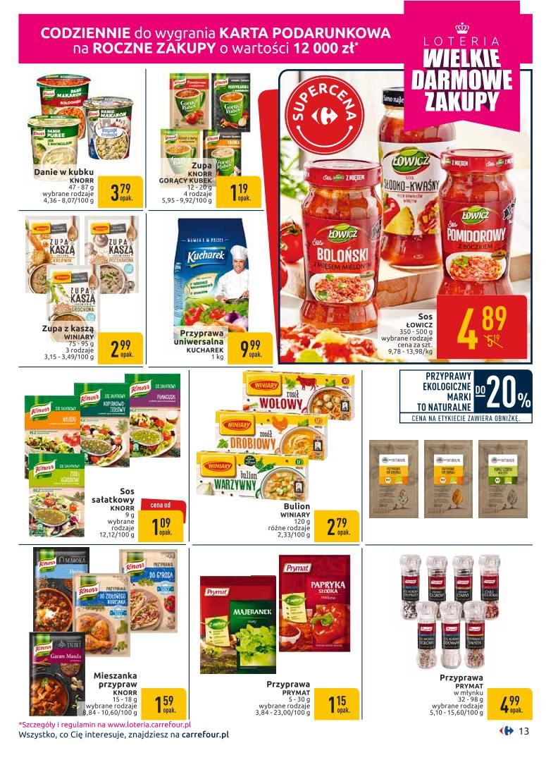 Gazetka promocyjna Carrefour str. 13