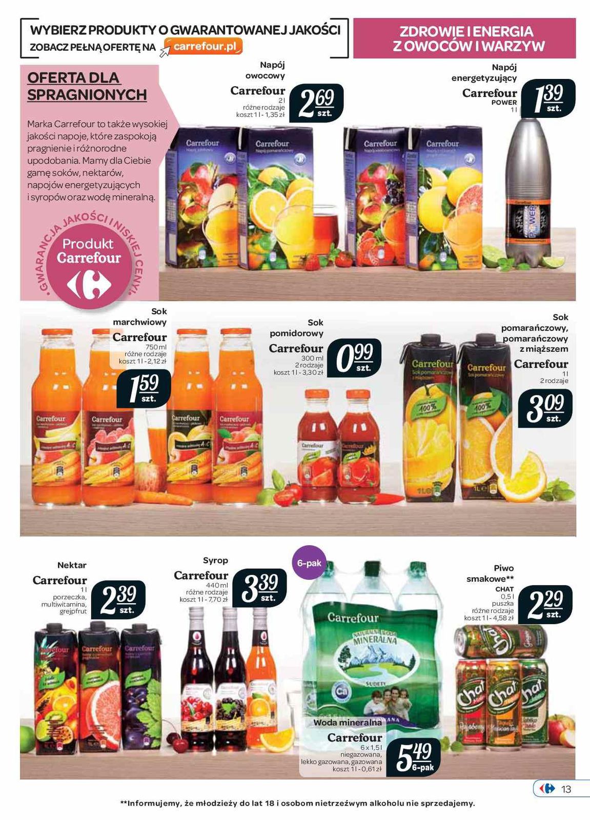 Gazetka promocyjna Carrefour str. 13