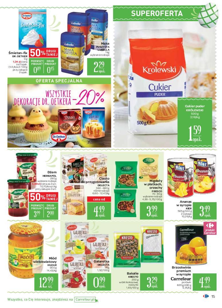 Gazetka promocyjna Carrefour str. 15