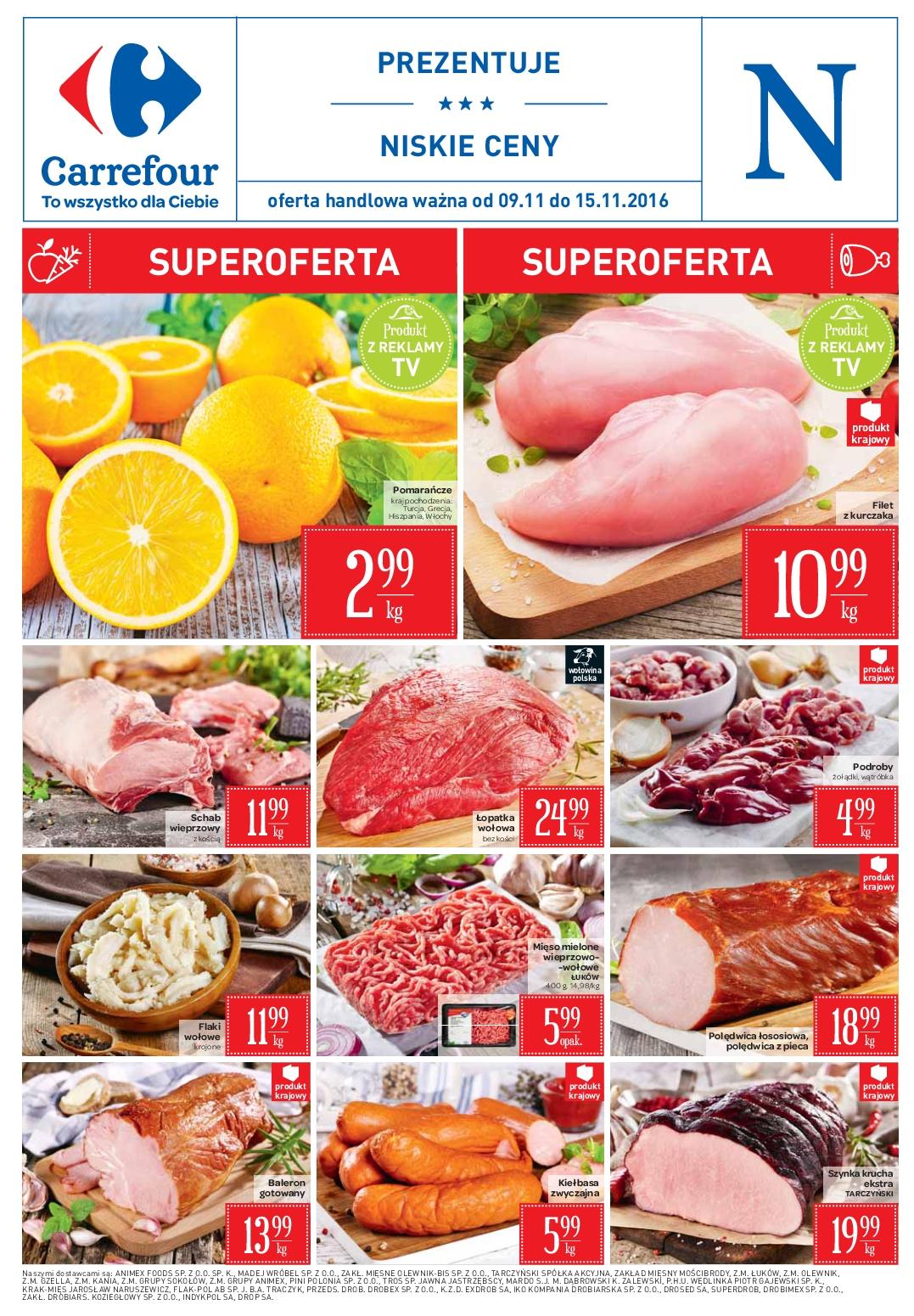 Gazetka promocyjna Carrefour str. 1