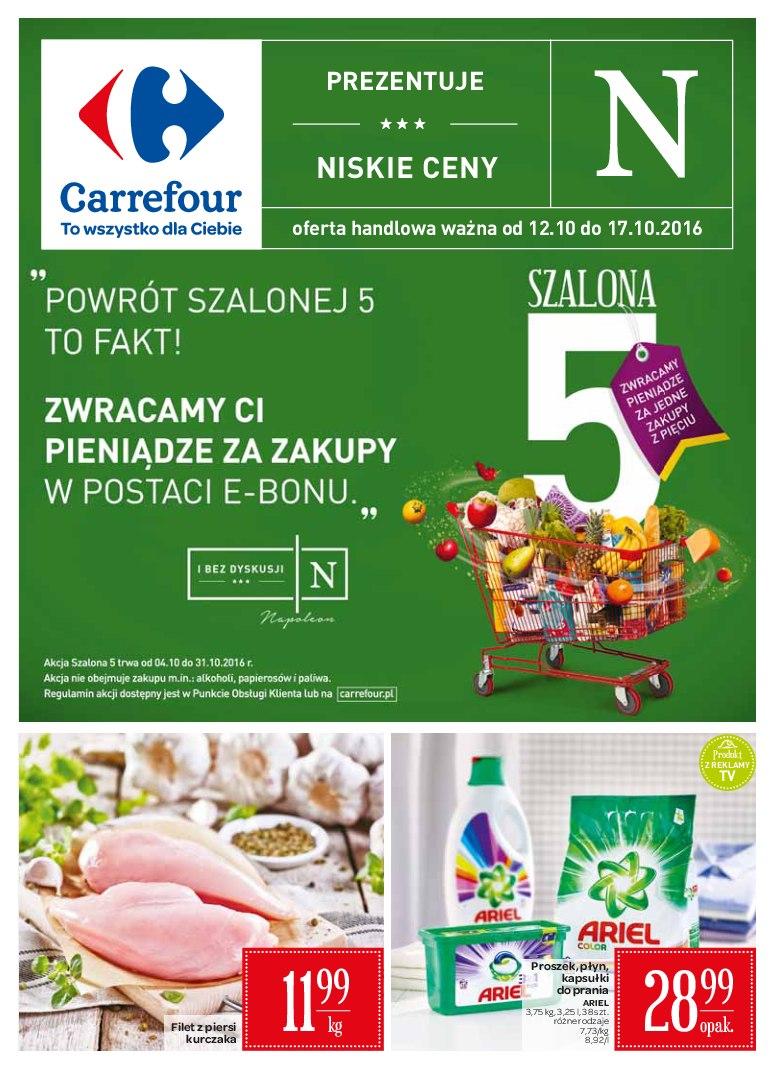 Gazetka promocyjna Carrefour str. 1