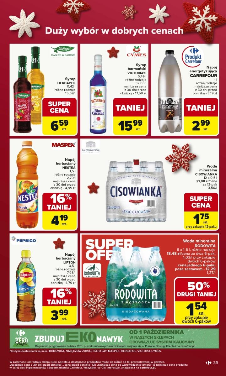 Gazetka promocyjna Carrefour str. 39
