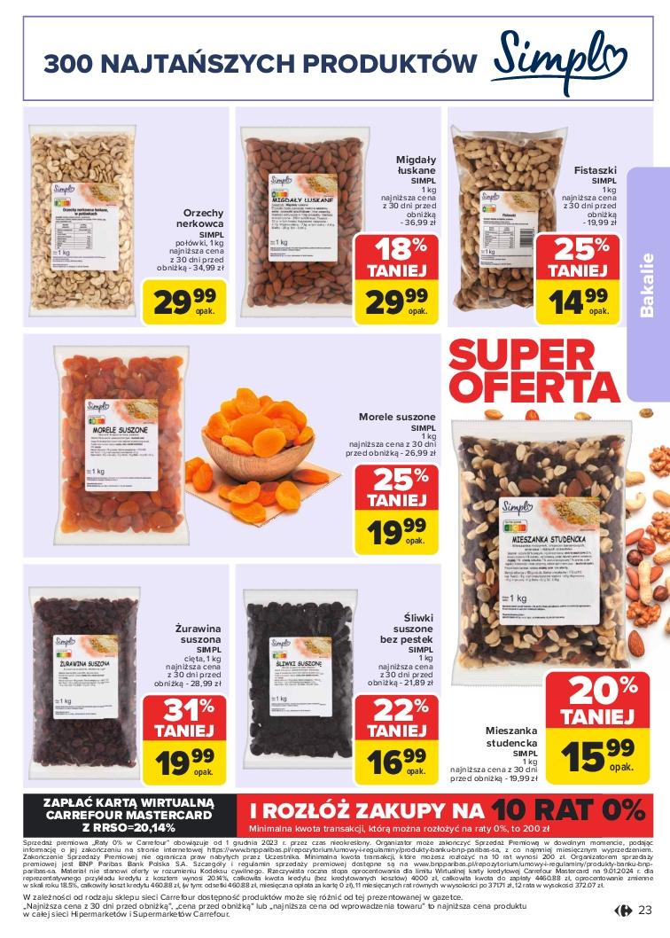 Gazetka promocyjna Carrefour str. 23