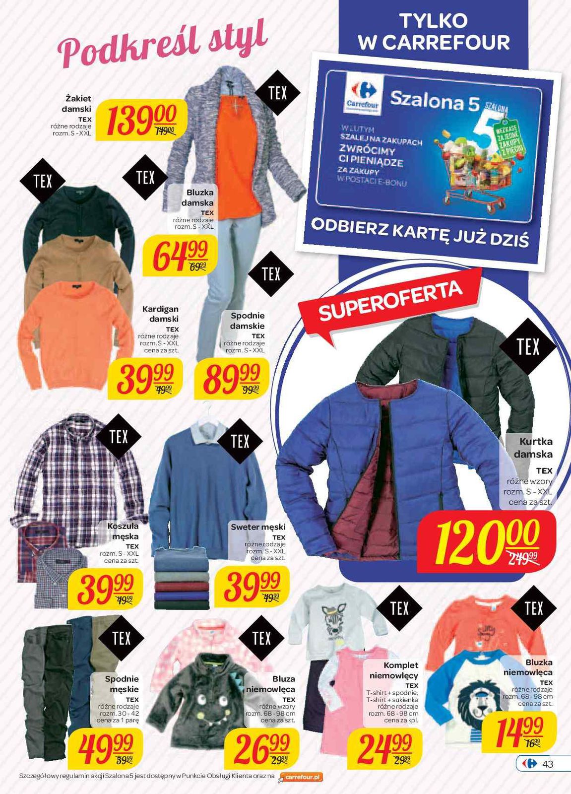 Gazetka promocyjna Carrefour str. 43