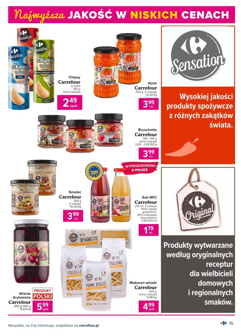 Gazetka promocyjna Carrefour str. 15