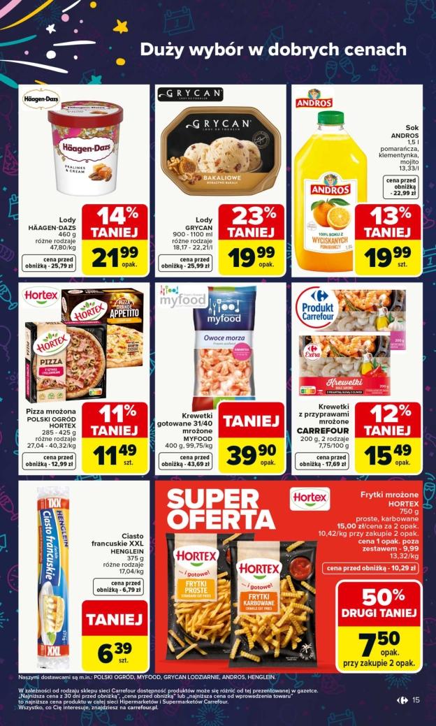 Gazetka promocyjna Carrefour str. 15