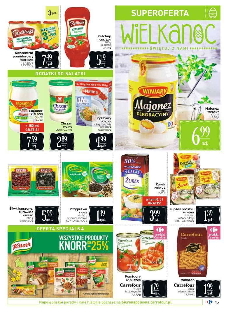 Gazetka promocyjna Carrefour str. 15
